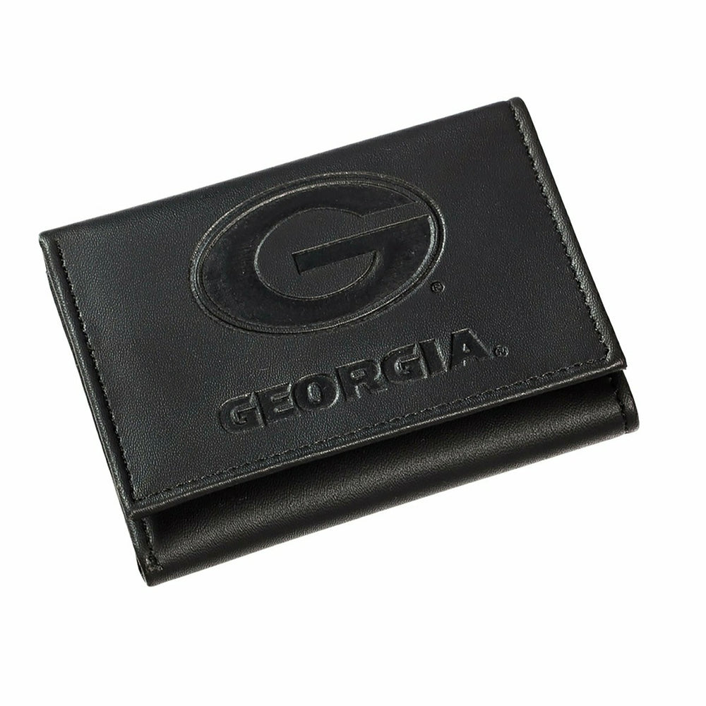 University of Georgia, Tri-Fold Wallet, Black