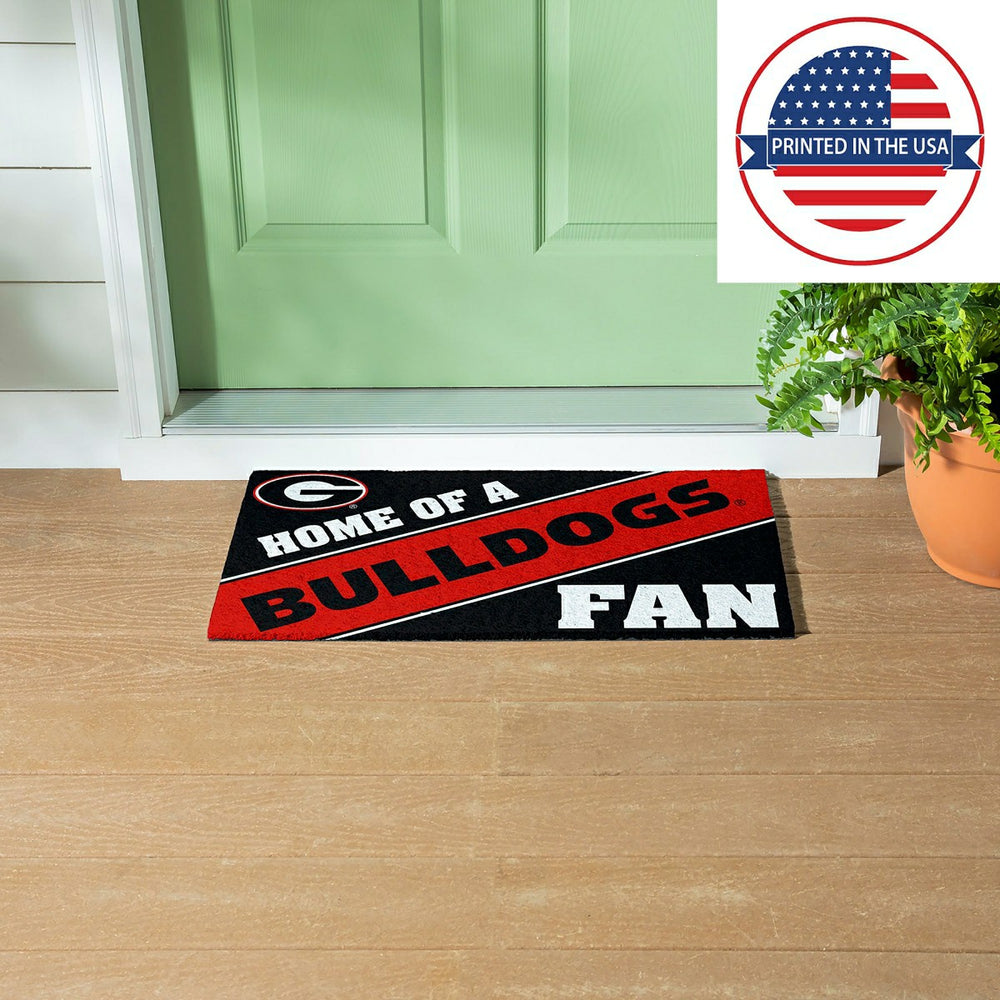 University of Georgia, PVC Mat COLOR, Home of a Fan