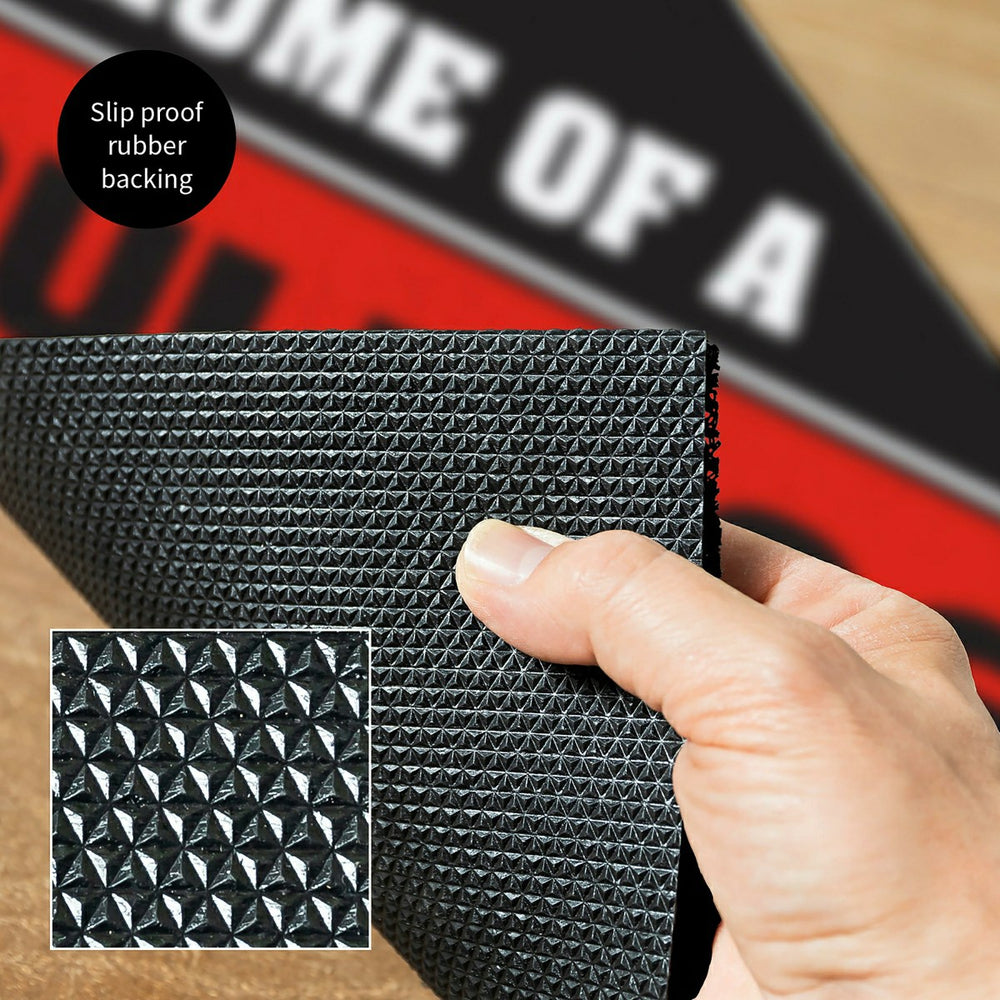 University of Georgia, PVC Mat COLOR, Home of a Fan