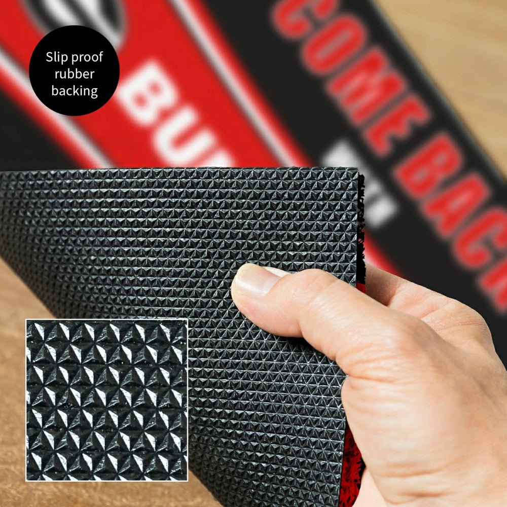 28" x 16" PVC Trapper Mat, Come Back with Tickets, University of Georg