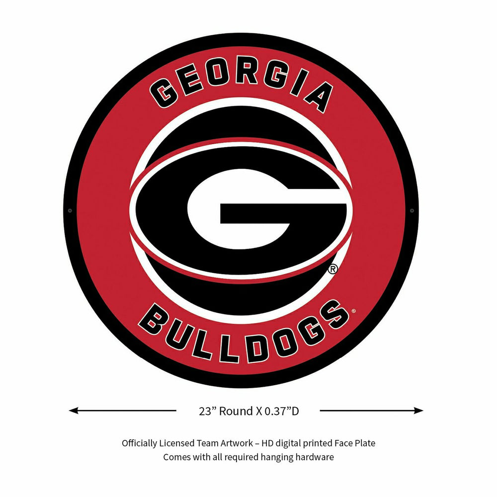 LED Wall Decor, Round, University of Georgia