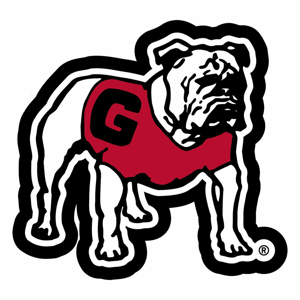 University of Georgia Alternate Bulldog Logo College Mascot Glazelite