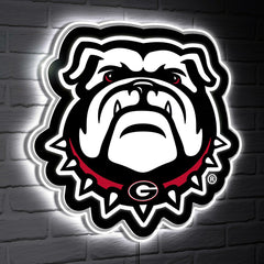 LED Wall Decor, Glazelite, College Mascot, University of Georgia