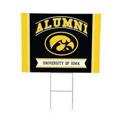 University of Iowa Coroplast Yard Sign Alumni