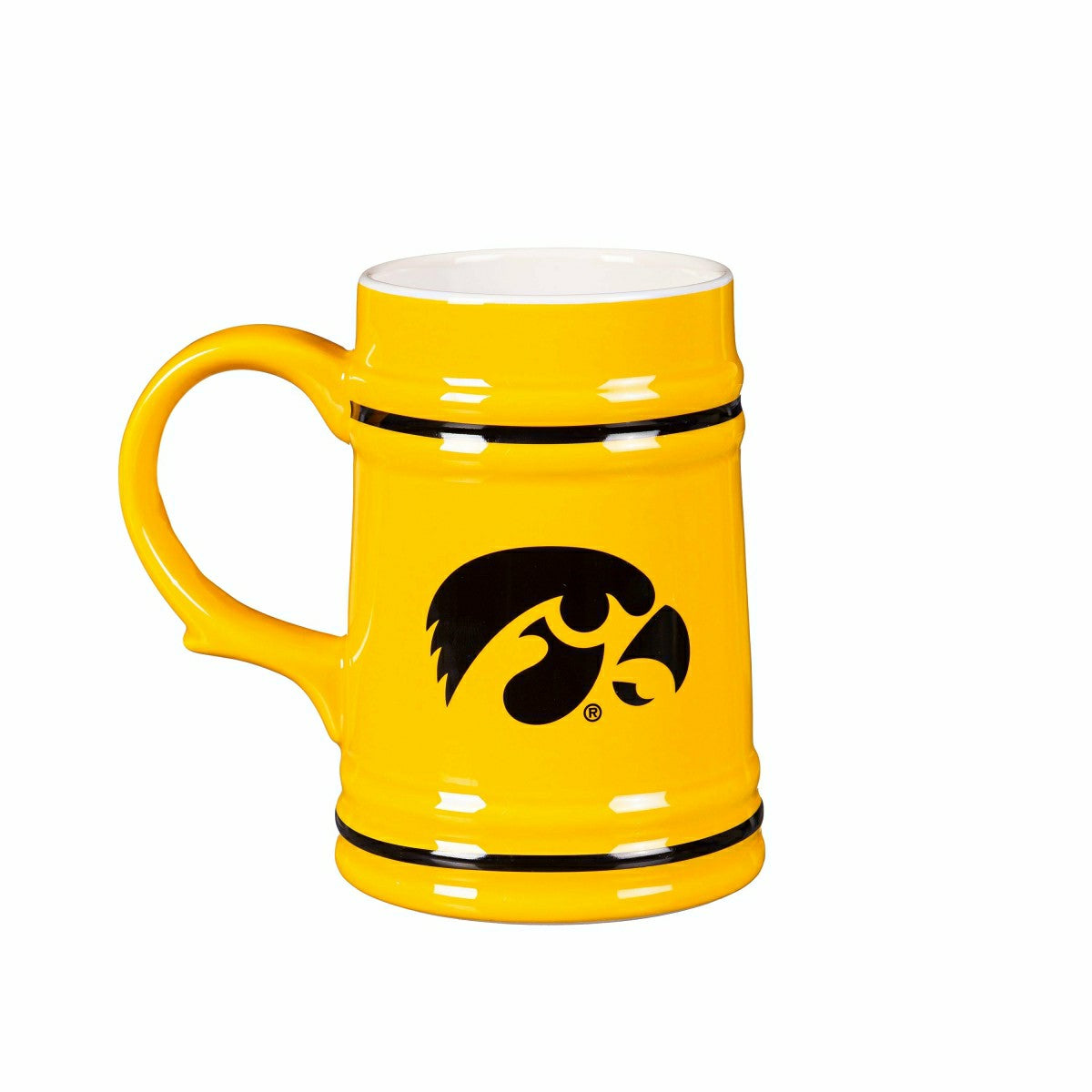 University of Iowa Ceramic Stein Cup, 24oz