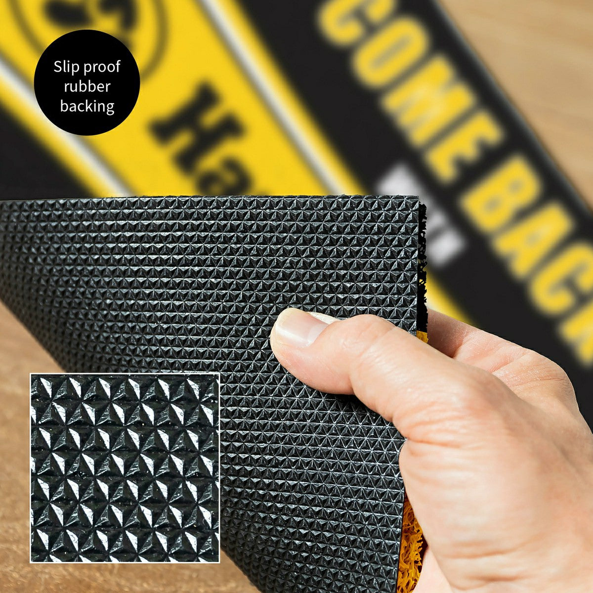 28" x 16" PVC Trapper Mat, Come Back with Tickets, University of Iowa