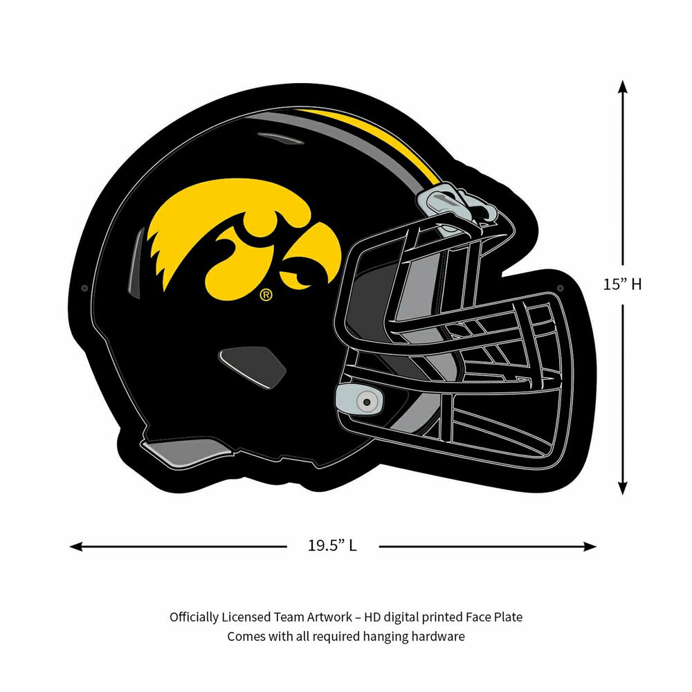 LED Wall Decor, Helmet, University of Iowa