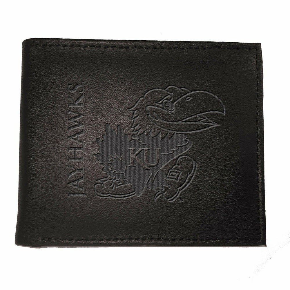 University of Kansas, Bi-Fold Wallet, Black