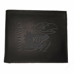 University of Kansas, Bi-Fold Wallet, Black