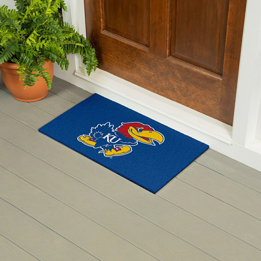 Full Color PVC Mat, 16" x 28", University of Kansas