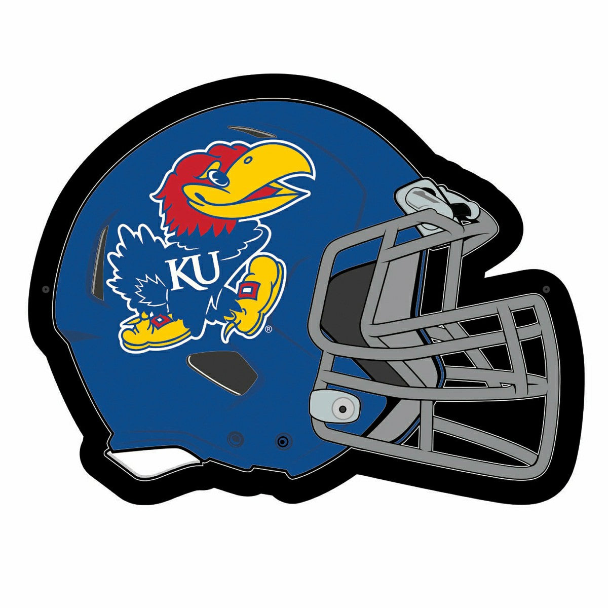 LED Wall Decor, Helmet, University of Kansas