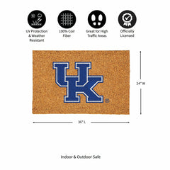 University of Kentucky Large Full Color Coir Mat, 36"x24"