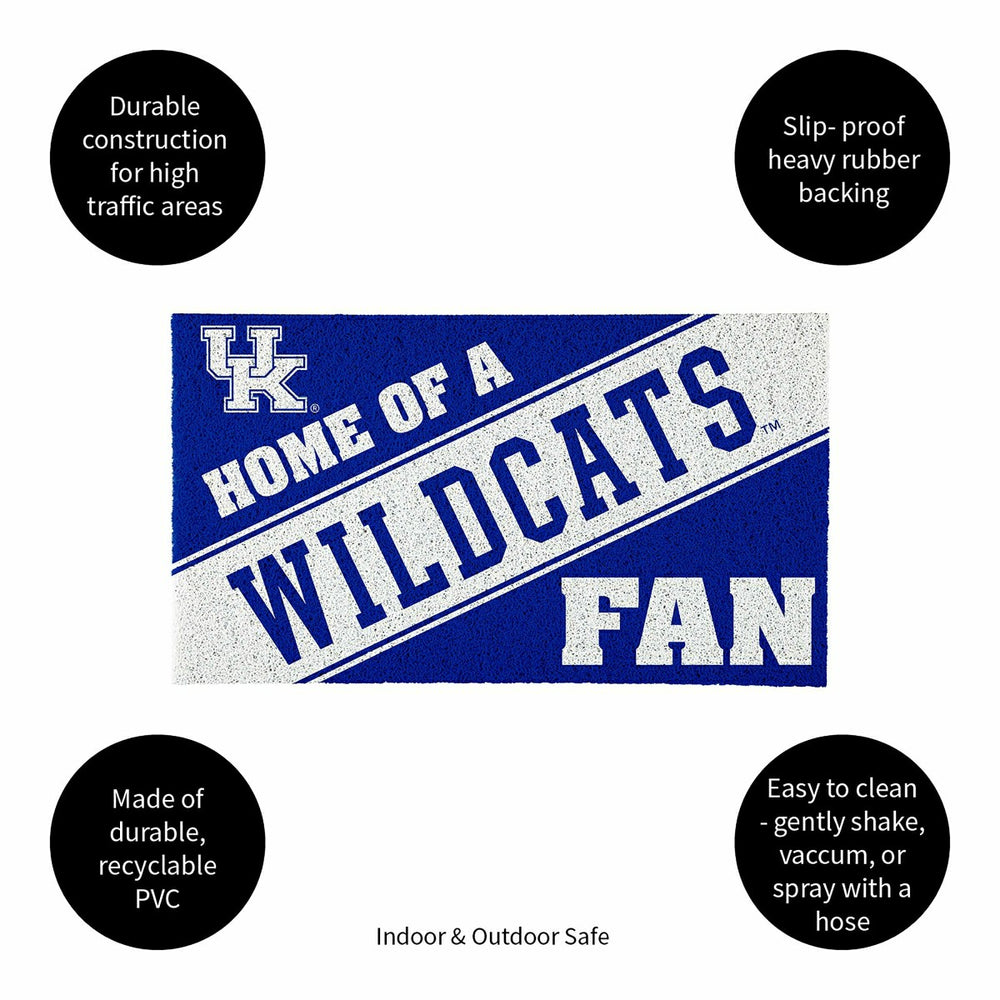 University of Kentucky, PVC Mat COLOR, Home of a Fan