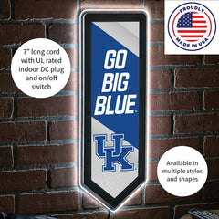 LED Wall Decor, Pennant, University of Kentucky