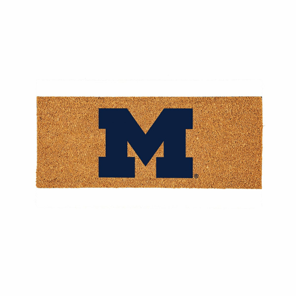 University Of Michigan Extra Large Full Color Coir Mat, 60"x24"