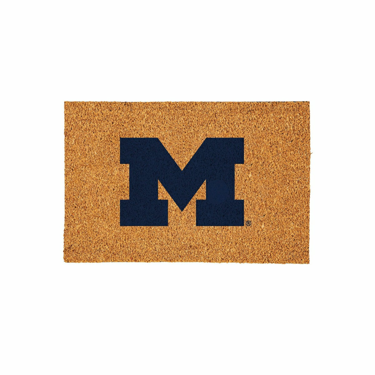 University Of Michigan Large Full Color Coir Mat, 36"x24"