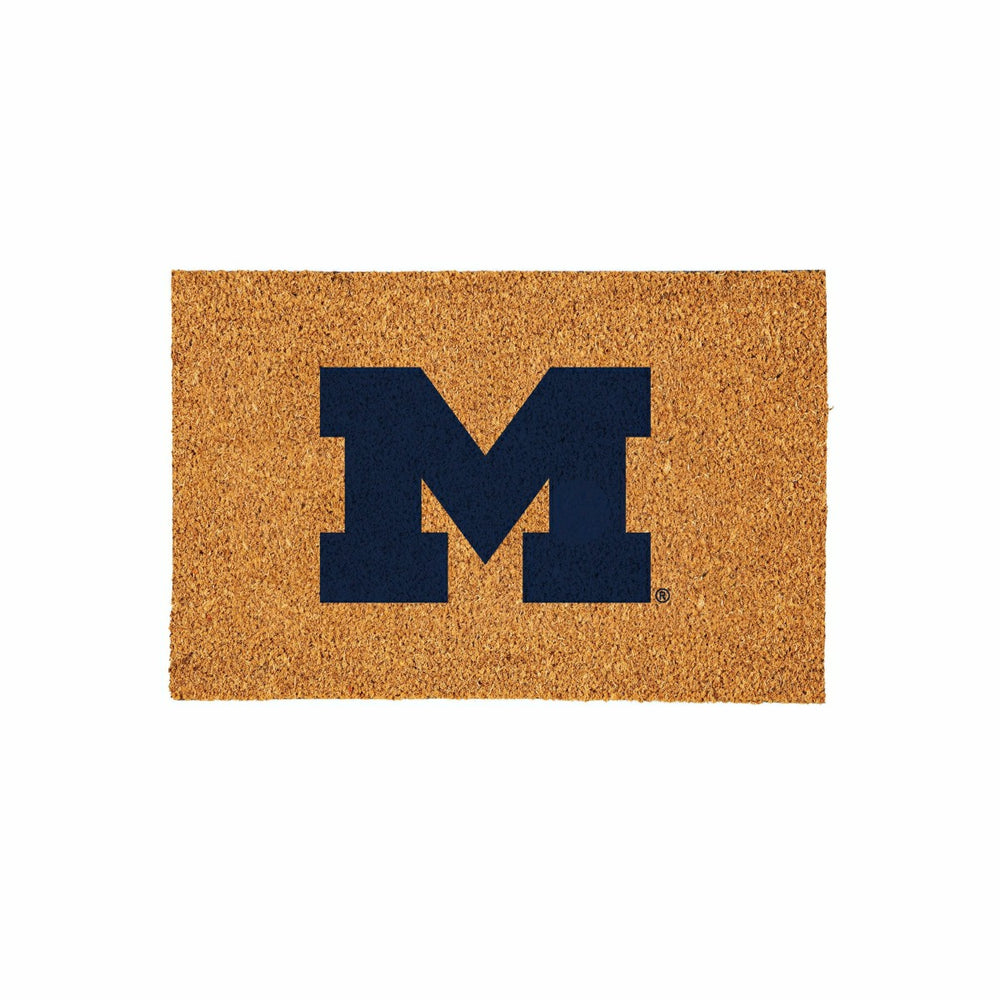 University Of Michigan Large Full Color Coir Mat, 36"x24"