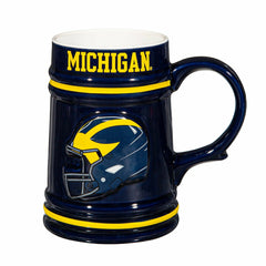 University Of Michigan Ceramic Stein Cup, 24oz