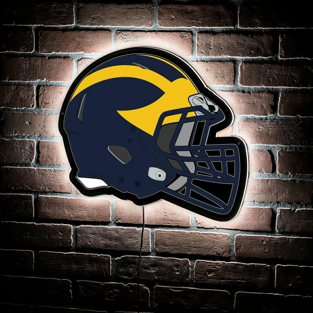 LED Wall Decor, Helmet, University Of Michigan