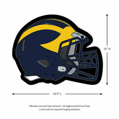 LED Wall Decor, Helmet, University Of Michigan