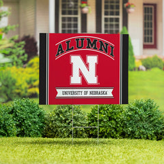 University of Nebraska Coroplast Yard Sign Alumni