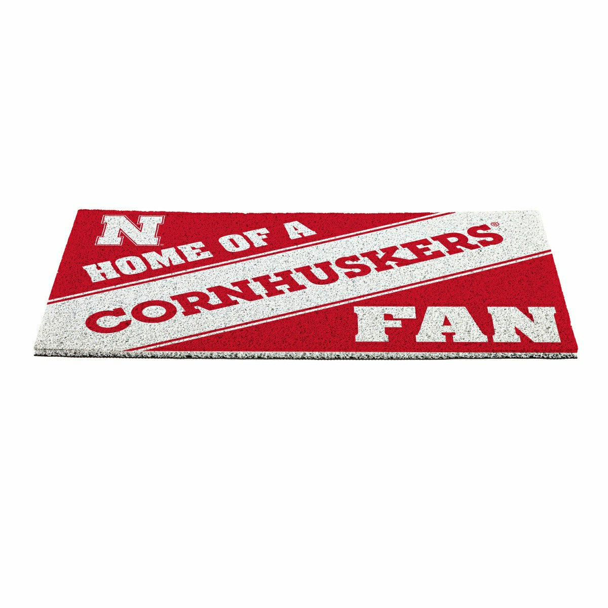 University of Nebraska, PVC Mat COLOR, Home of a Fan