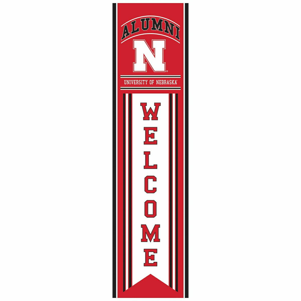 University of Nebraska Alumni Single Sided Large Leaner, 46"