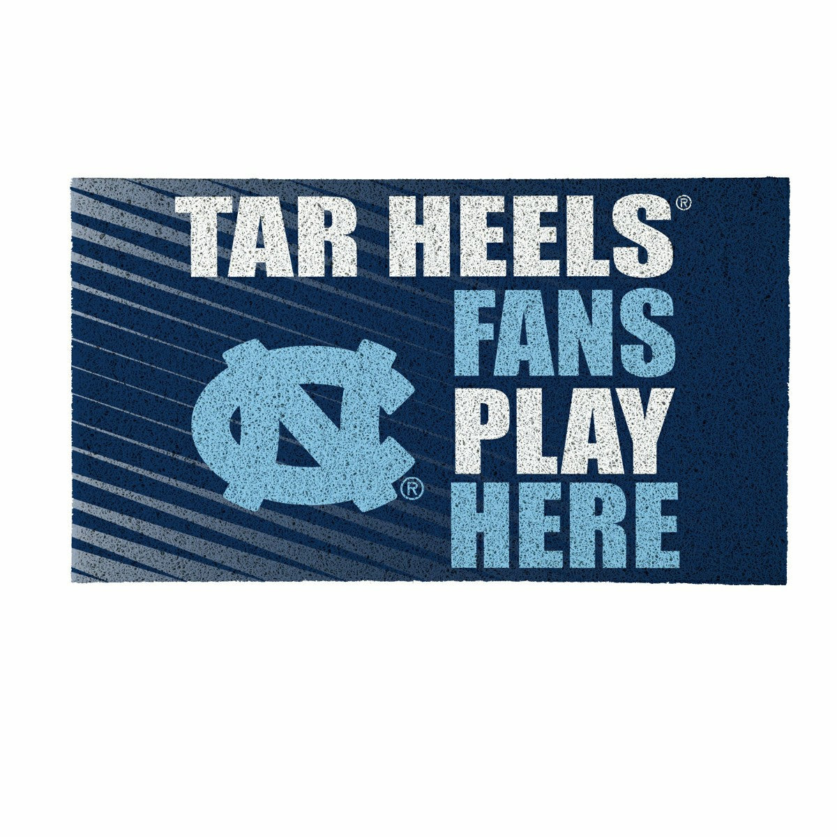 University of North Carolina Fan Mat, 28"x16"