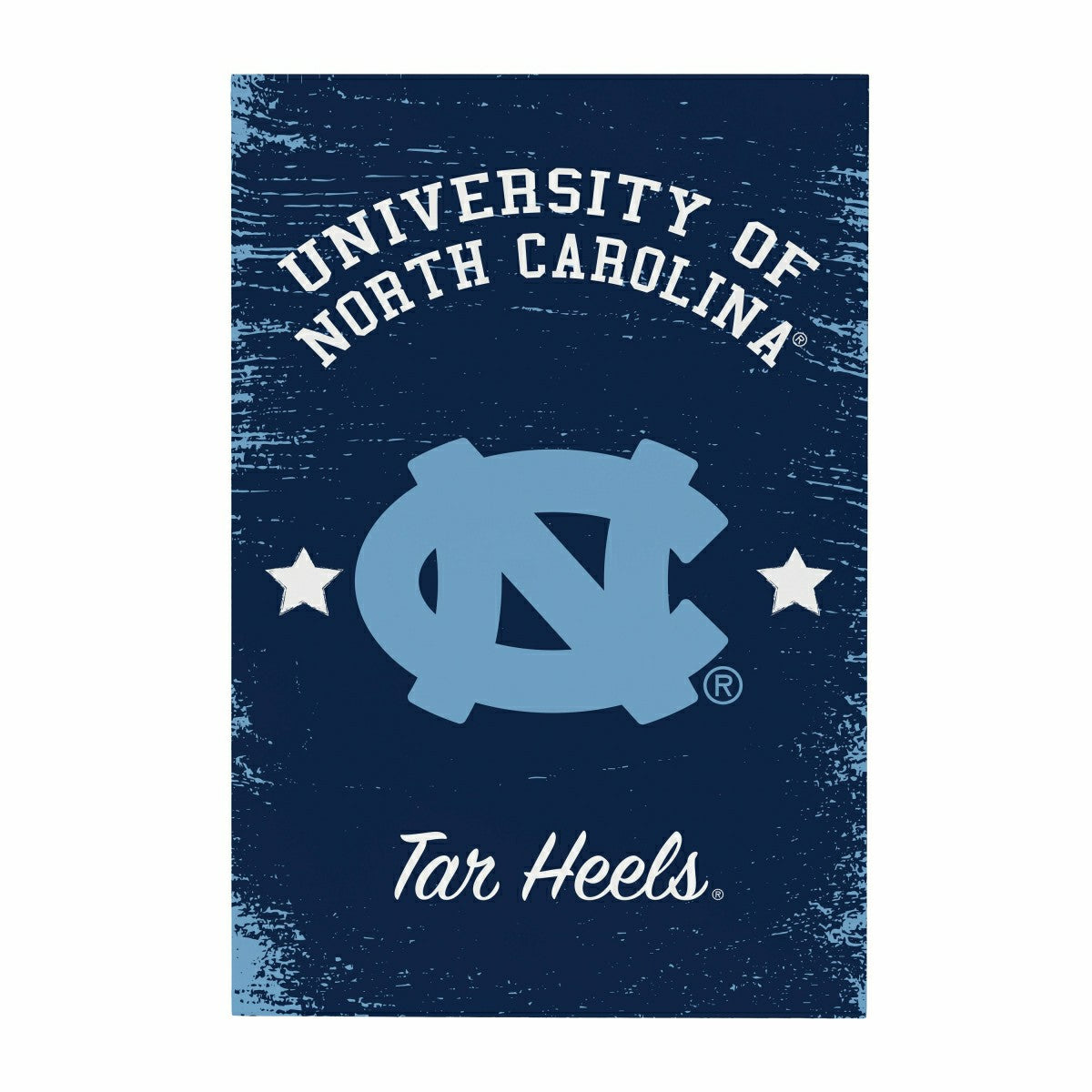 University of North Carolina Wood Wall Sign, 16x24