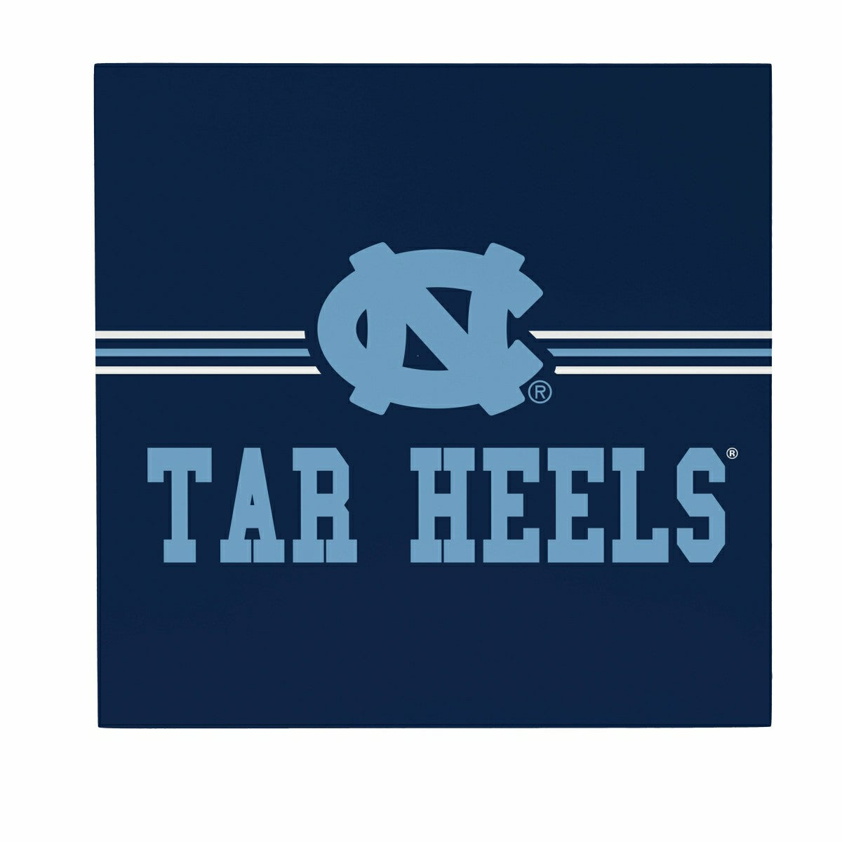 University of North Carolina Wood Wall Sign, 12x12