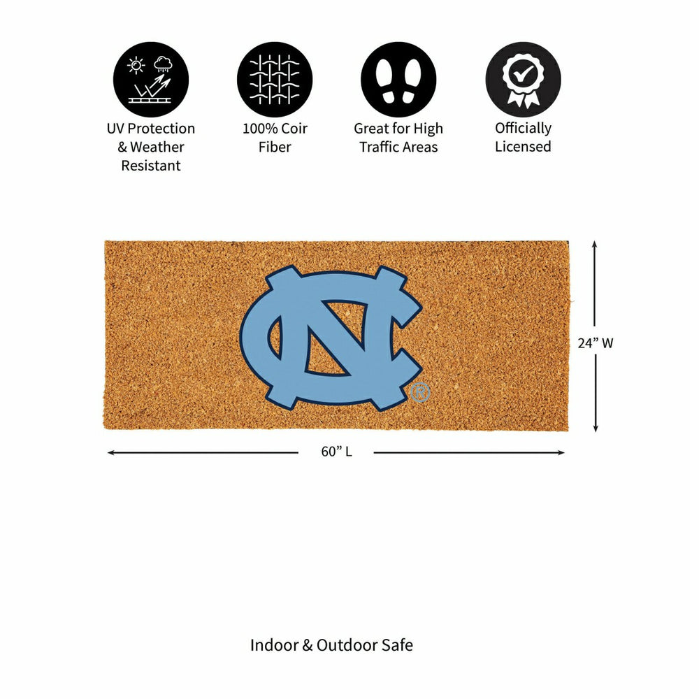 University of North Carolina Extra Large Full Color Coir Mat, 60"x24"