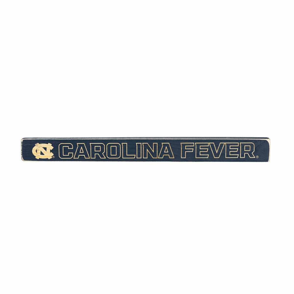 University of North Carolina Engraved Wood Sign, 1.5" x 18"