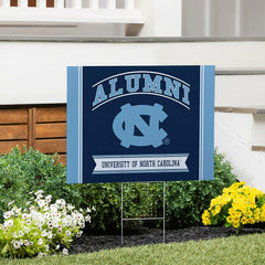University of North Carolina Coroplast Yard Sign Alumni