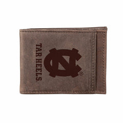 Front Pocket Wallet w/ RFID Blocking, University of North Carolina, Br