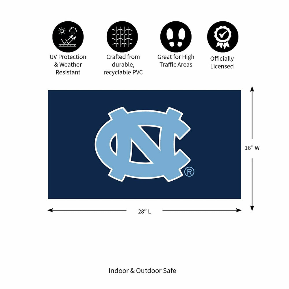 Full Color PVC Mat, 16" x 28", University of North Carolina