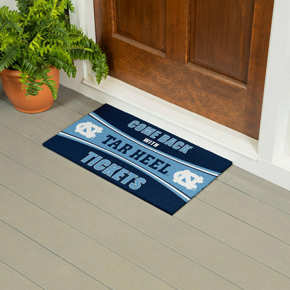28" x 16" PVC Trapper Mat, Come Back with Tickets, University of North