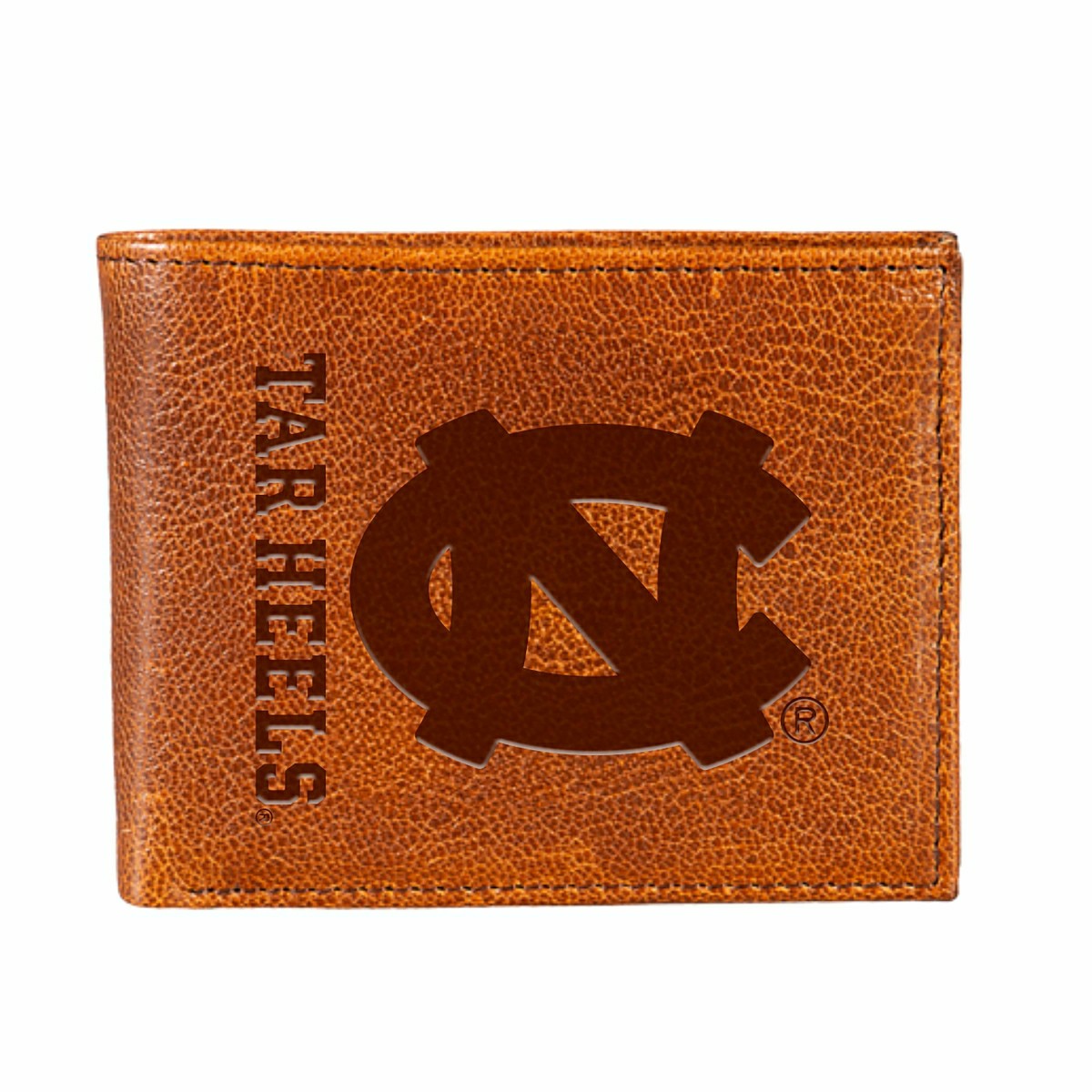 University of North Carolina, Embossed 100% Genuine Tumbled Leather Pa