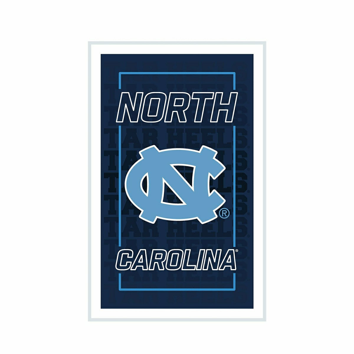 University of North Carolina College Rectangle Neolite LED Decor