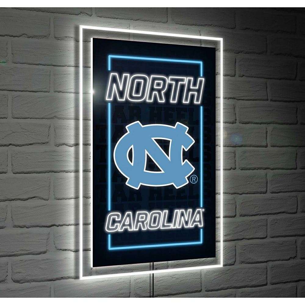 University of North Carolina College Rectangle Neolite LED Decor