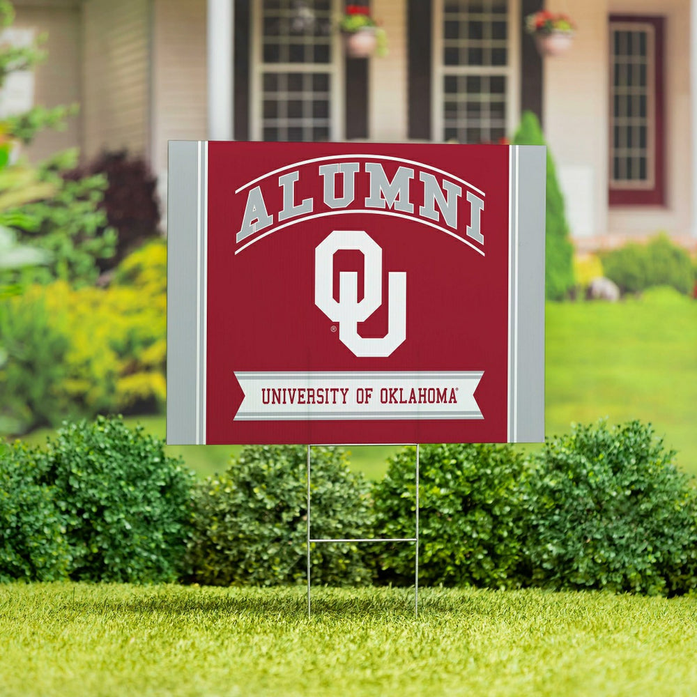 University of Oklahoma Coroplast Yard Sign Alumni