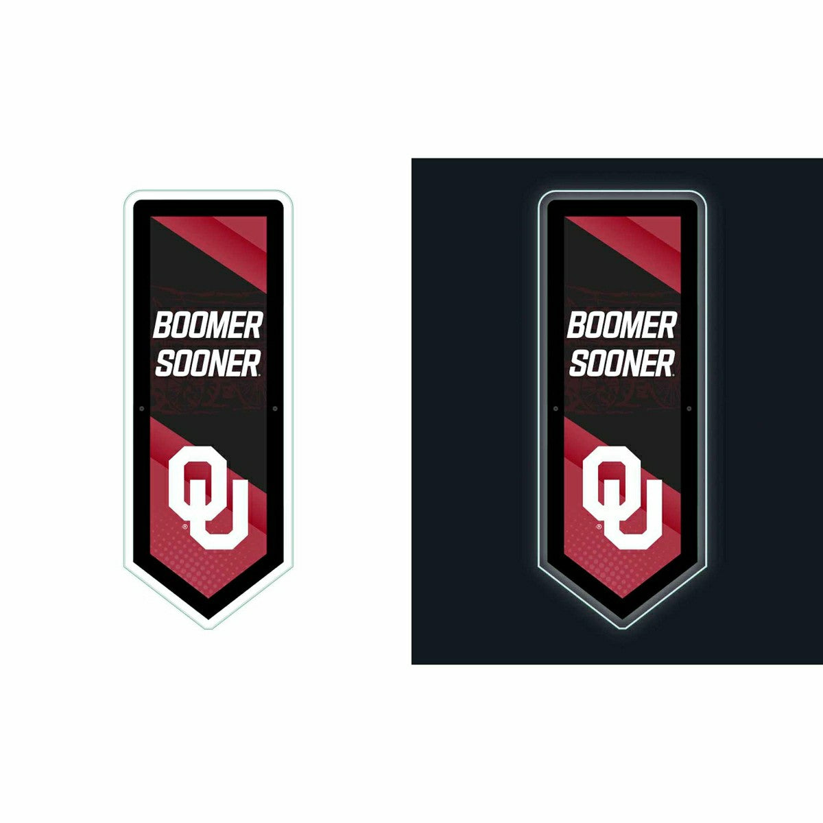 LED Wall Decor, Pennant, University of Oklahoma
