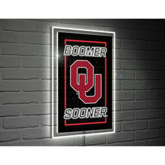 University of Oklahoma College Rectangle Neolite LED Decor