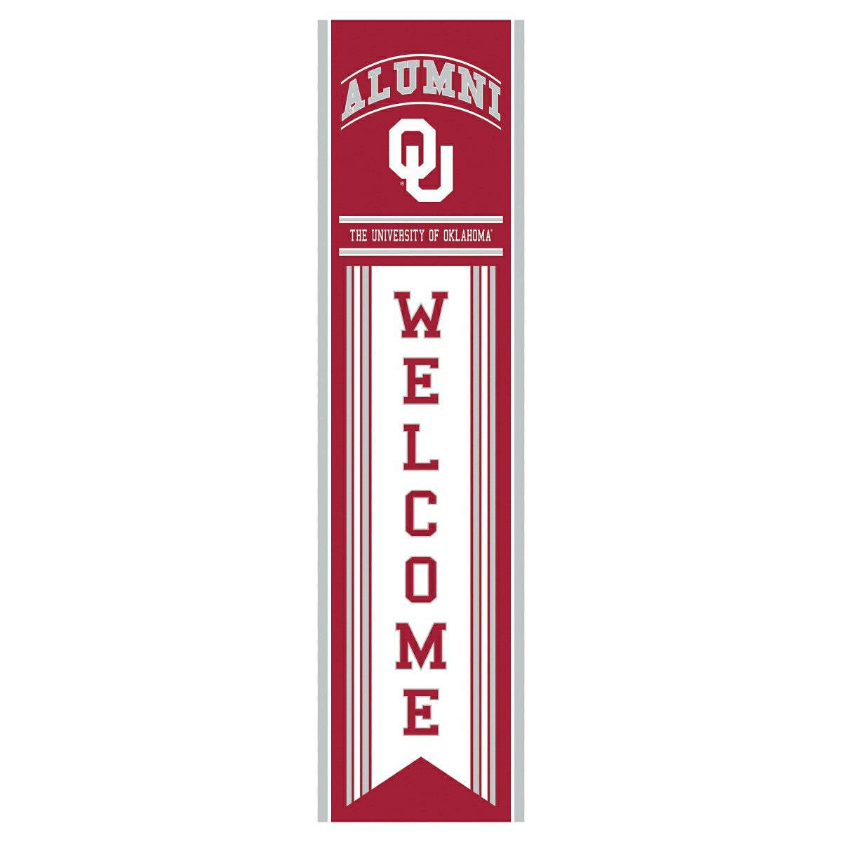 University of Oklahoma Alumni Single Sided Large Leaner, 46"