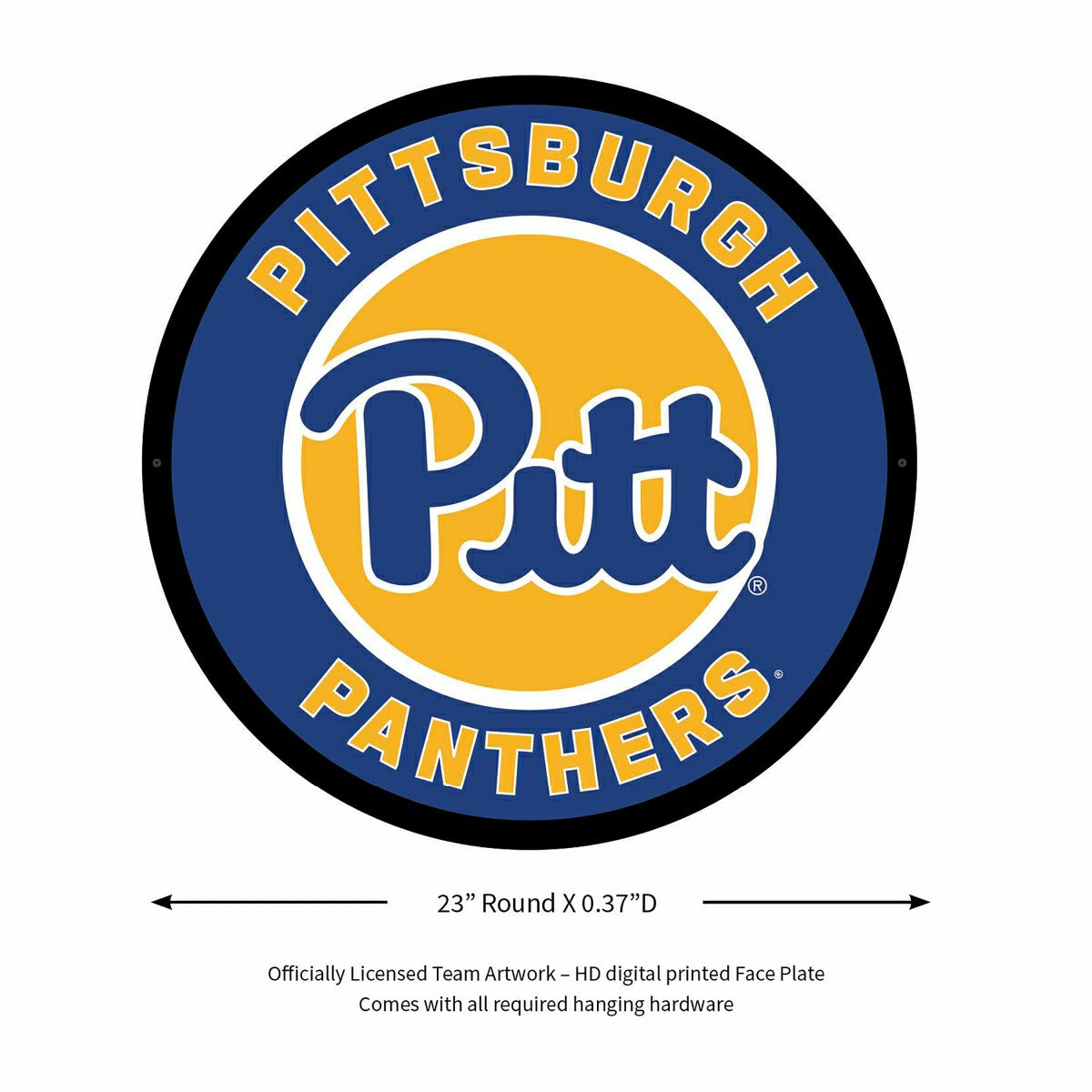 LED Wall Decor, Round, University of Pittsburgh