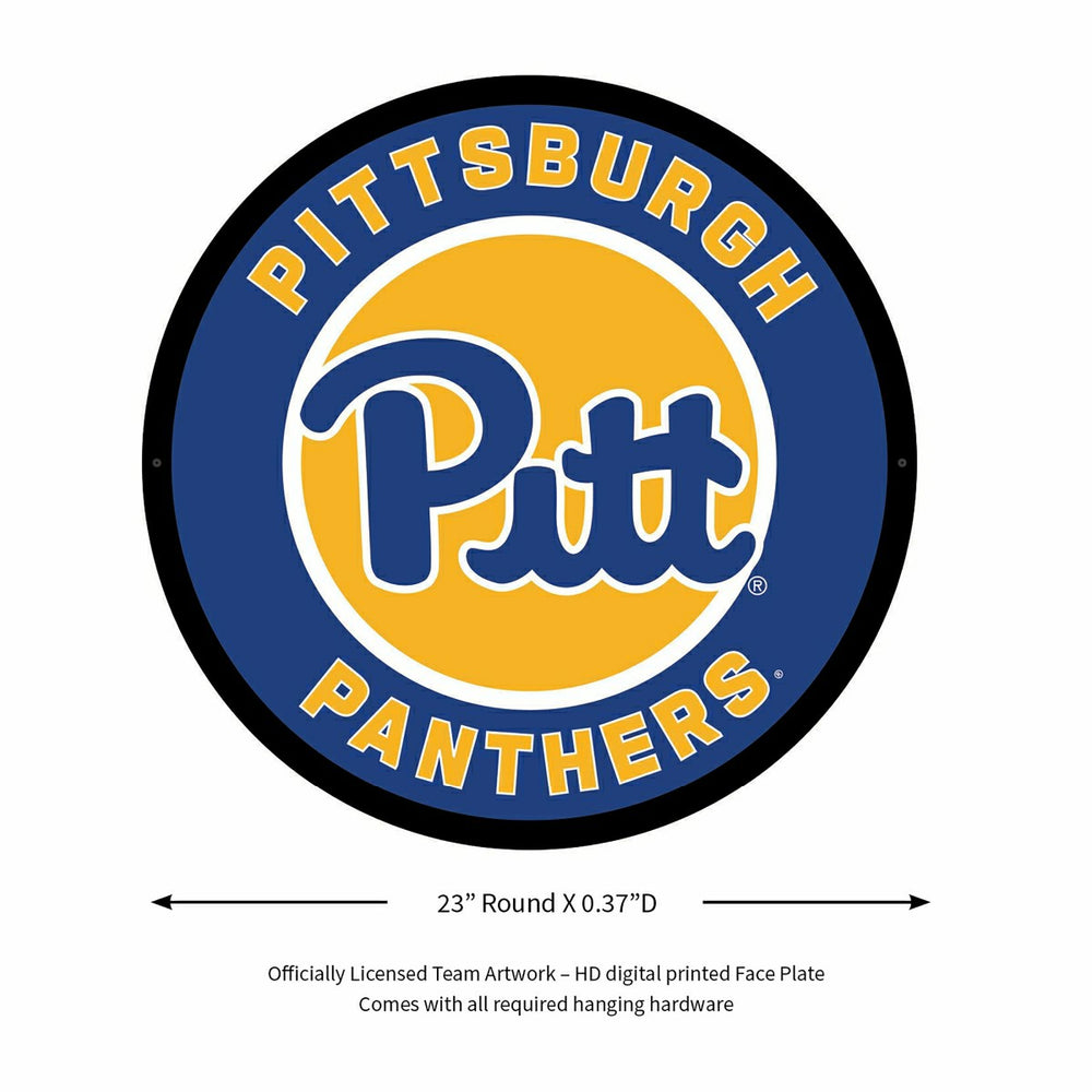 LED Wall Decor, Round, University of Pittsburgh