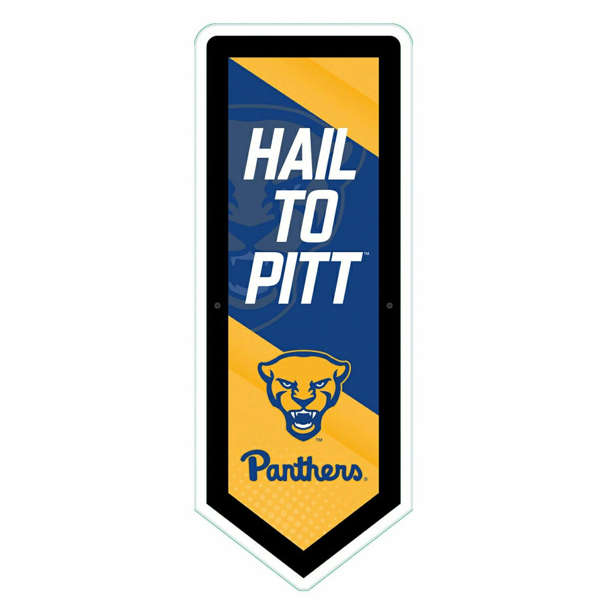 LED Wall Decor, Pennant, University of Pittsburgh