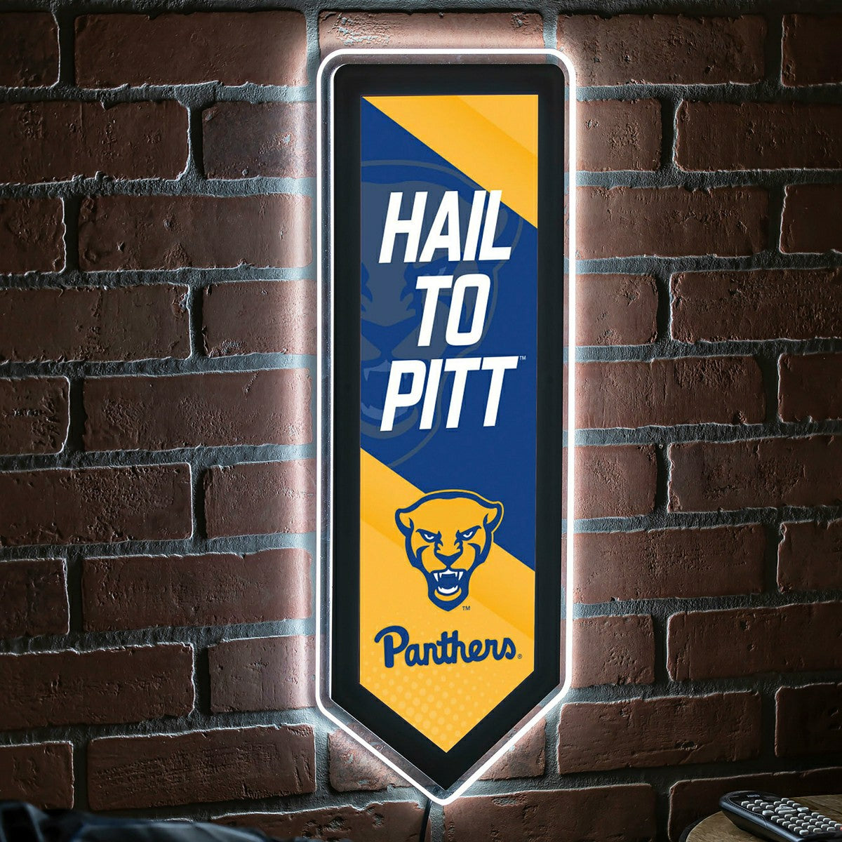 LED Wall Decor, Pennant, University of Pittsburgh