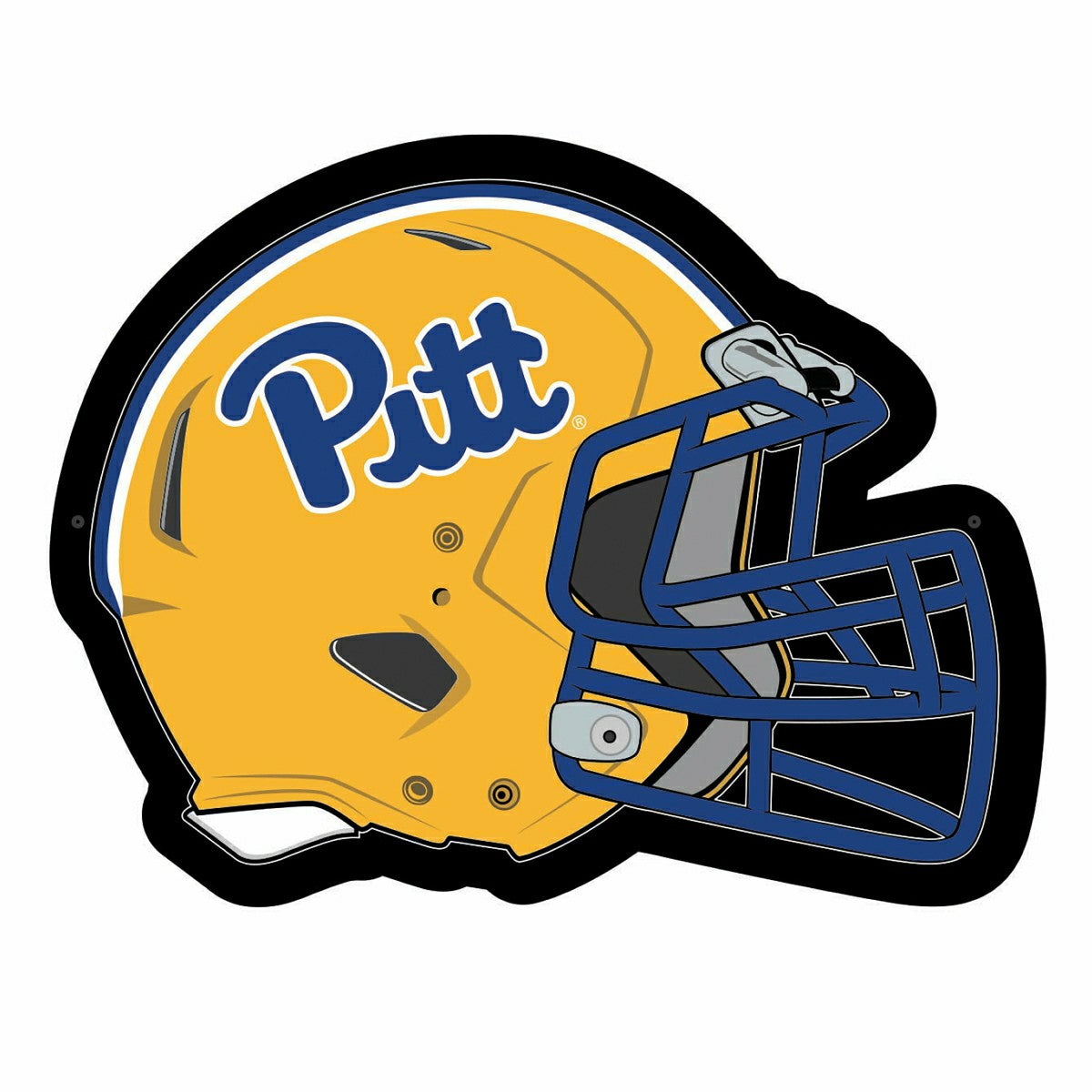 LED Wall Decor, Helmet, University of Pittsburgh