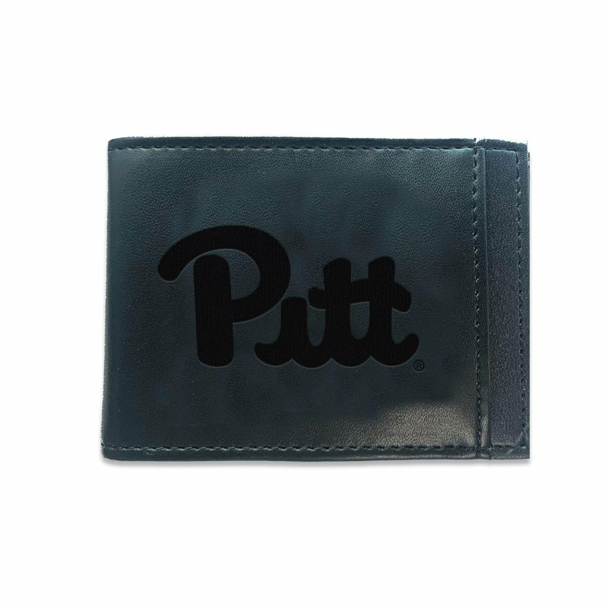 Front Pocket Wallet w/ RFID Blocking, University of Pittsburgh, Black