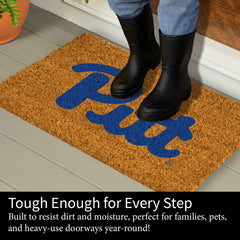 Coir Mat, 16"x28", University of Pittsburgh